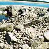 Click para ampliar.   Dolmen de Navalcán - cazoletas